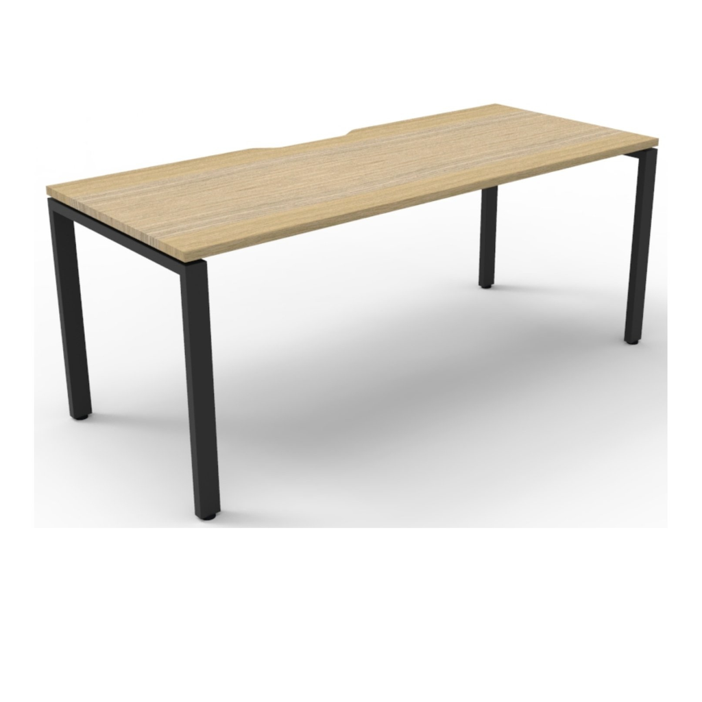 Deluxe Profile Leg Single Sided Workstation