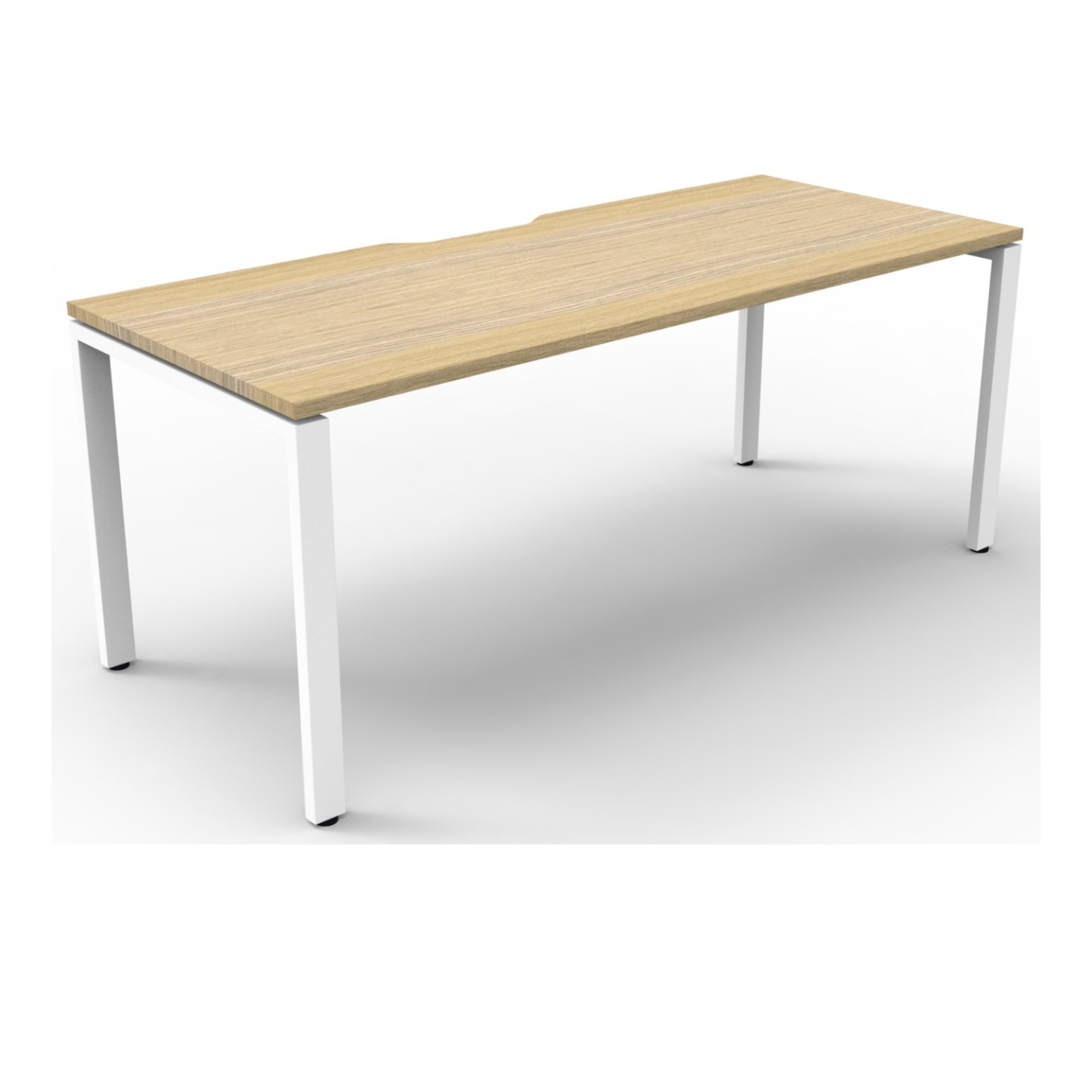 Deluxe Profile Leg Single Sided Workstation