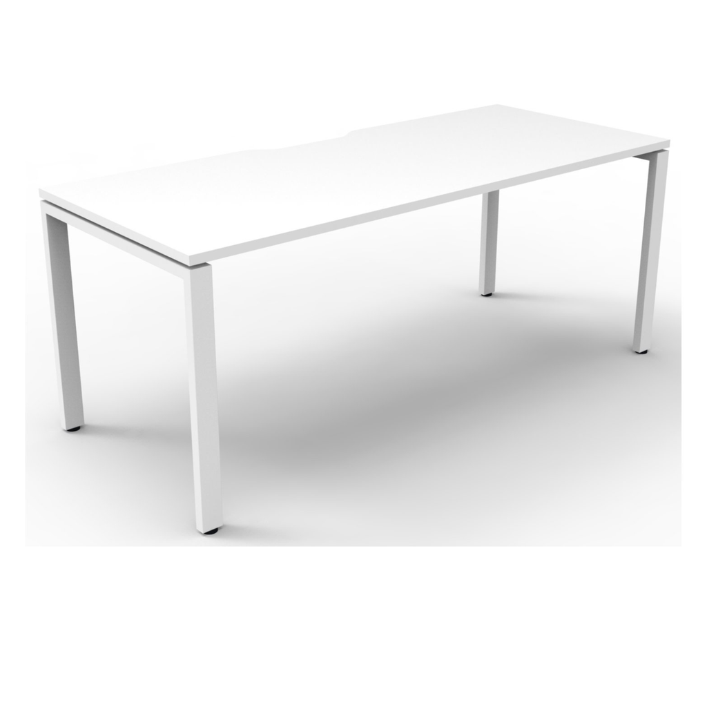 Deluxe Profile Leg Single Sided Workstation