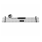 Dual Tier Cable Basket Kits - 4xGPO & 3xData Provisions