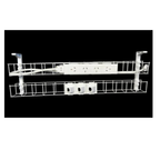 Dual Tier Cable Basket Kits - 4xGPO & 3xData Provisions