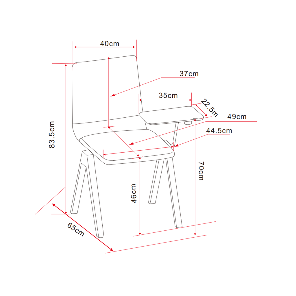 Academy Stacking Chair