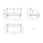 Capri 2 Seater Lounge