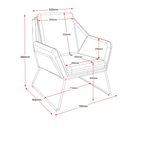 Cardinal Single Seater Arm Chair