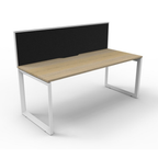 Deluxe Loop Leg Single Sided Workstation