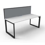 Deluxe Loop Leg Single Sided Workstation