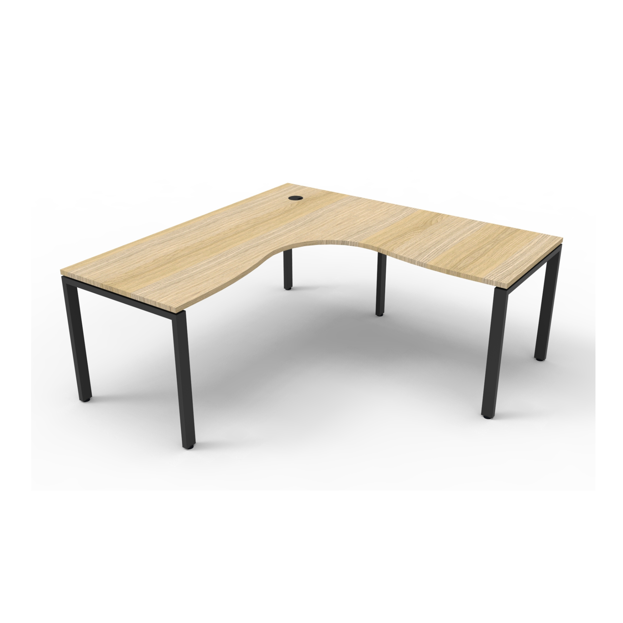 Deluxe Profile Leg Corner Workstation