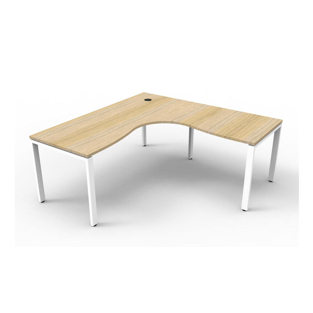 Deluxe Profile Leg Corner Workstation
