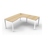 Deluxe Profile Leg Corner Workstation