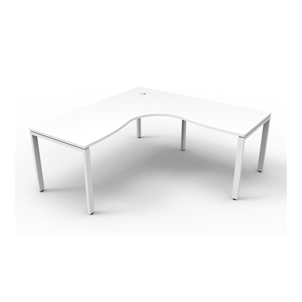 Deluxe Profile Leg Corner Workstation
