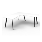 Deluxe Eternity Leg Corner Workstation