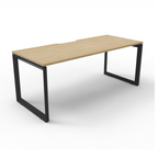 Deluxe Loop Leg Single Sided Workstation