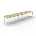 Deluxe Loop Leg 2 Person Inline Workstation