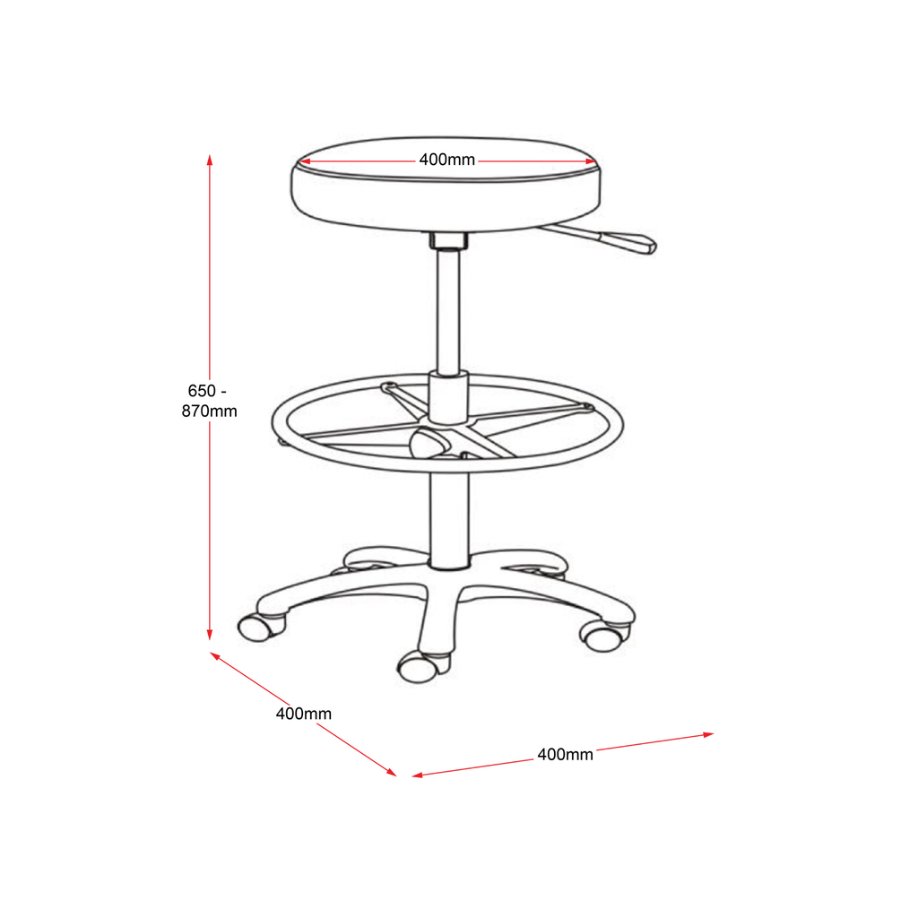 DS COUNTER Drafting Height Stool