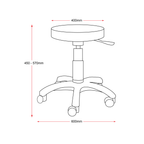 DS Desk Height Stool