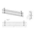 Dual Tier Cable Baskets