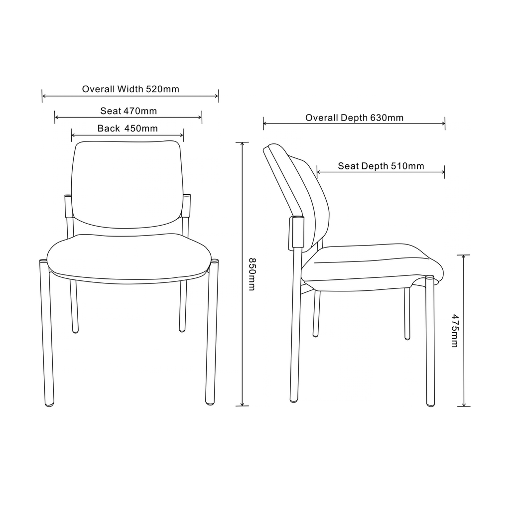Endura Visitor Chair