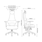 Ergora High Back Posture Chair
