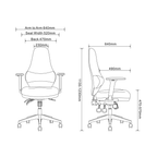 Ergora Medium Back Posture Chair