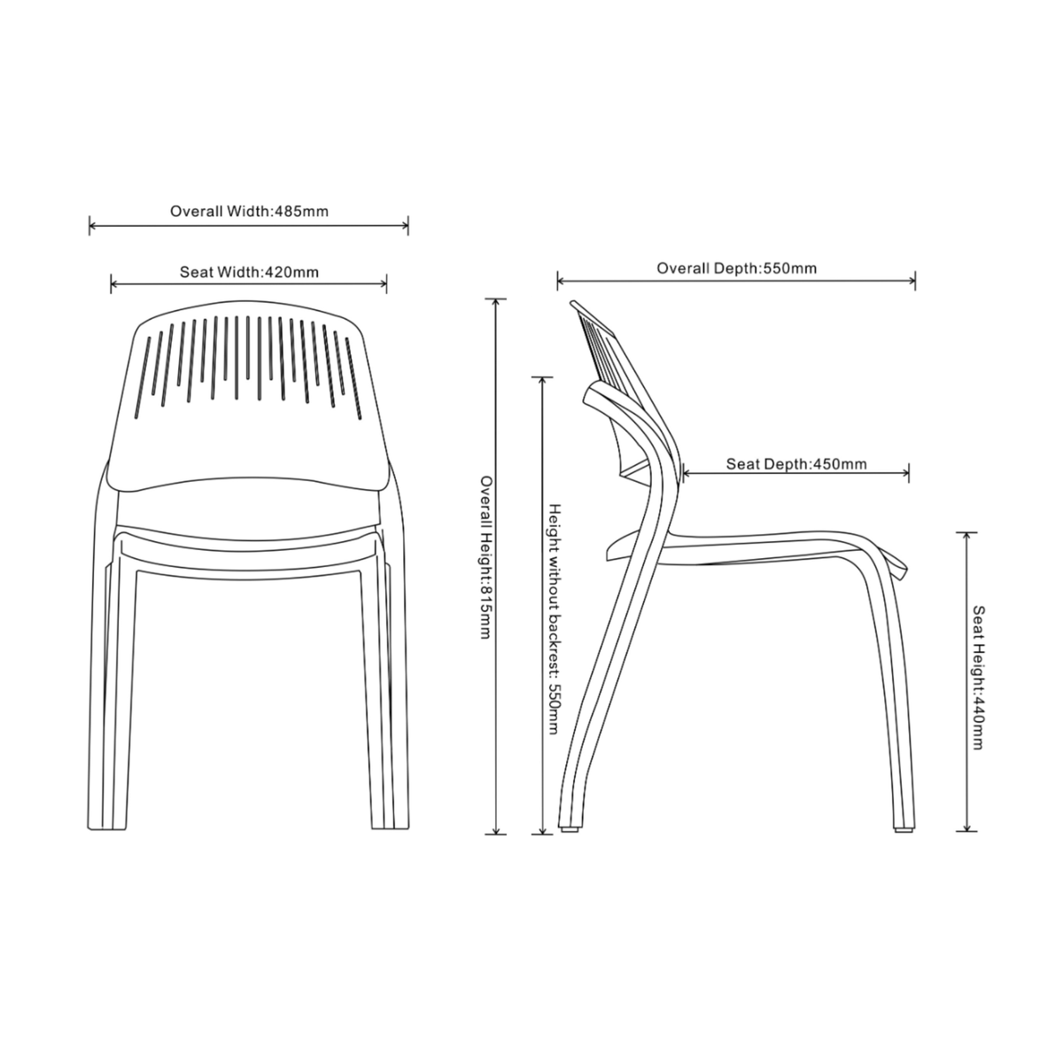 Flexi Stacking Chair