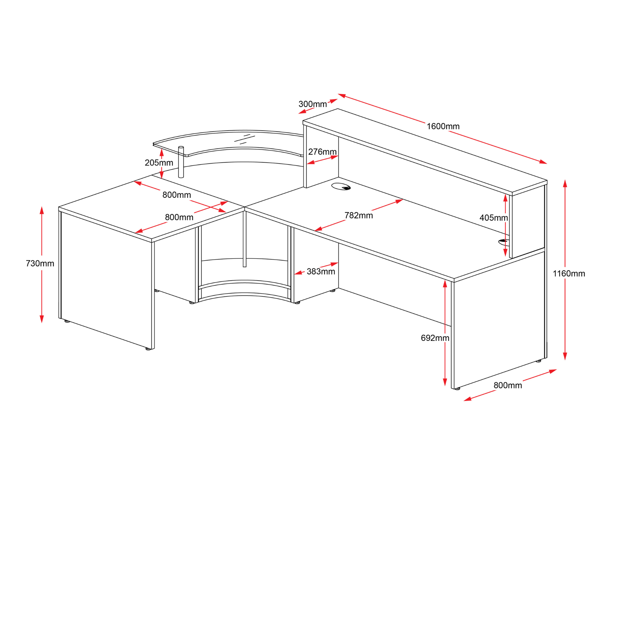 Flow Reception Counter
