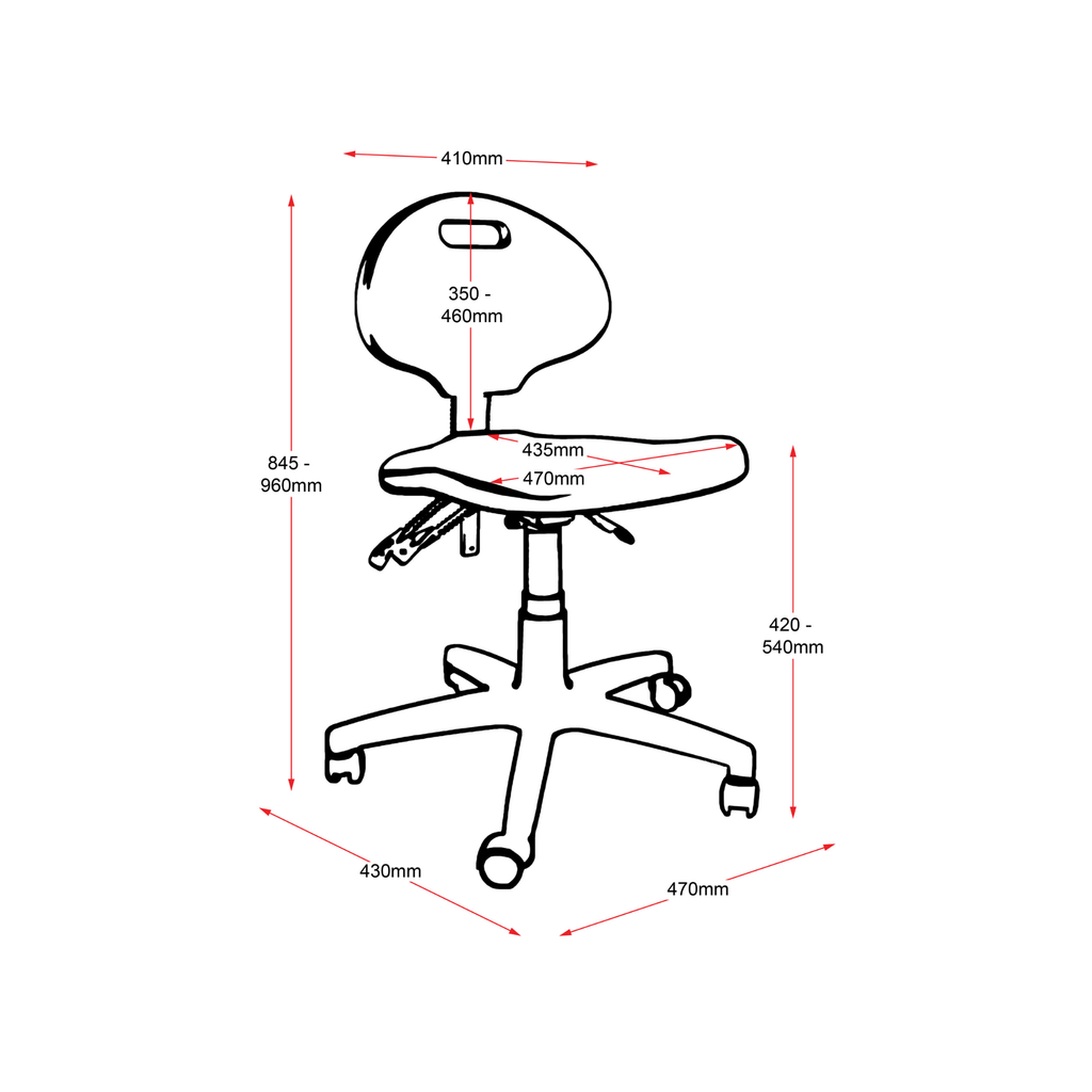 Rapidline Lab Chair