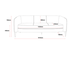 Liso 3 Seater Lounge