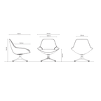 Lutie Cross Lounge Chair
