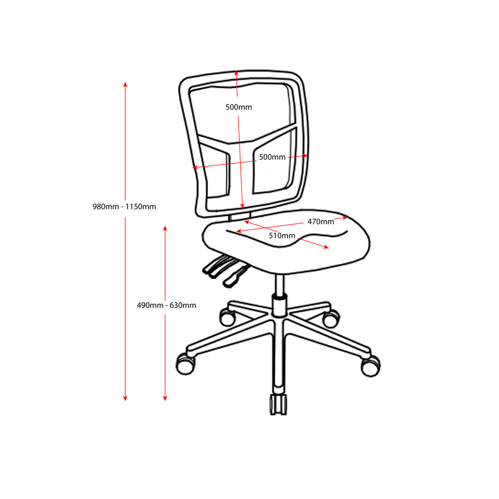 Mirae Medium Back Chair
