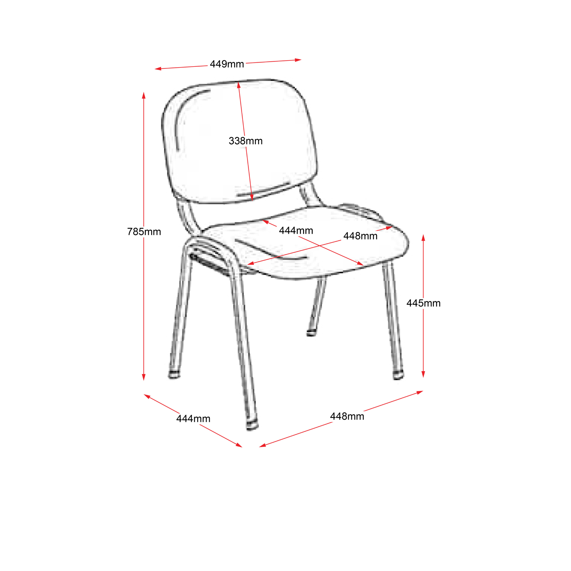 Nova Stacking Visitor Chair