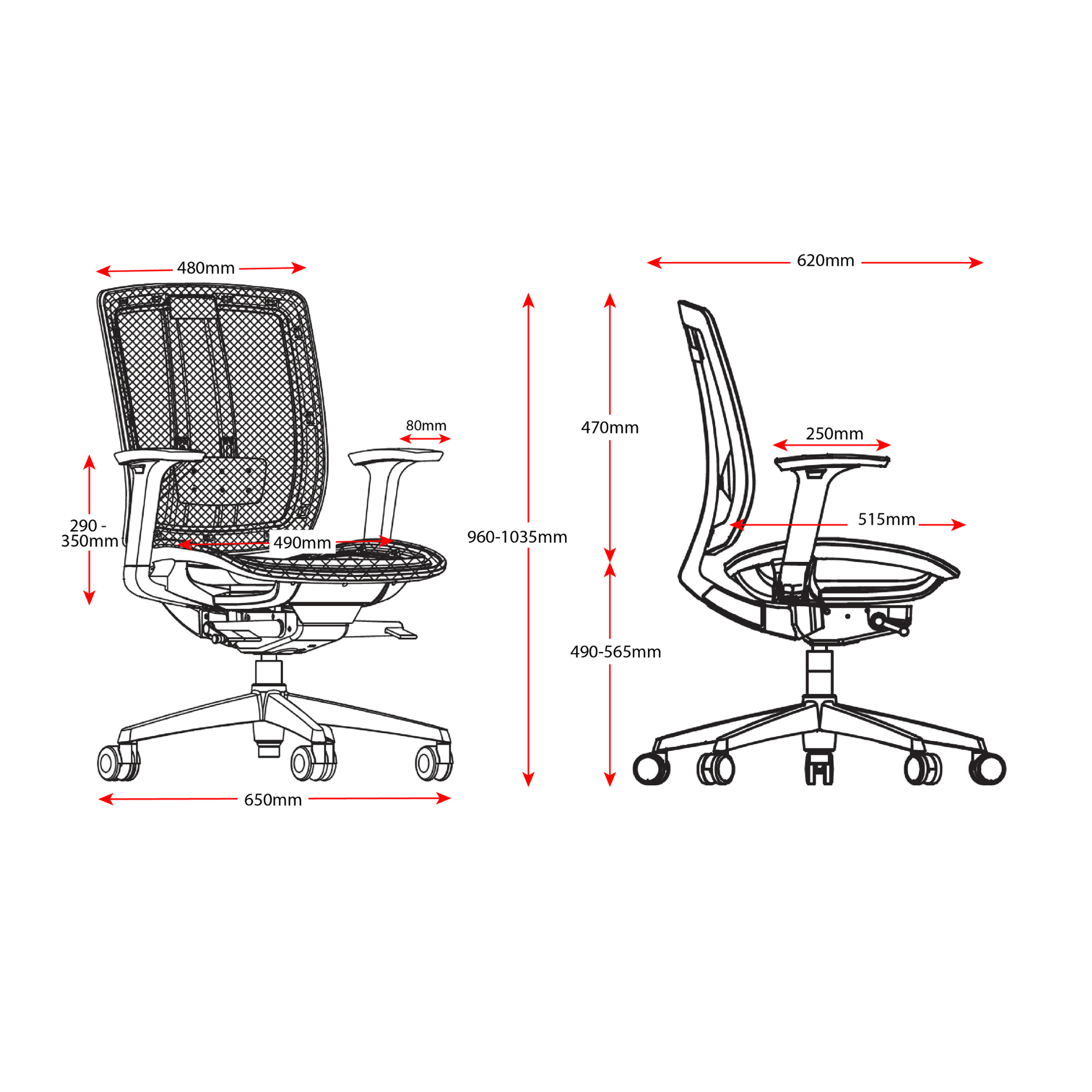 Oasis Mesh Chair