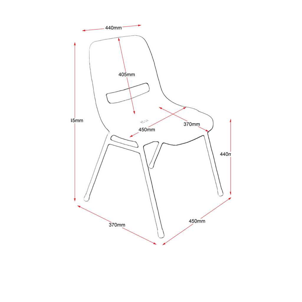 P100 Stackable Chair
