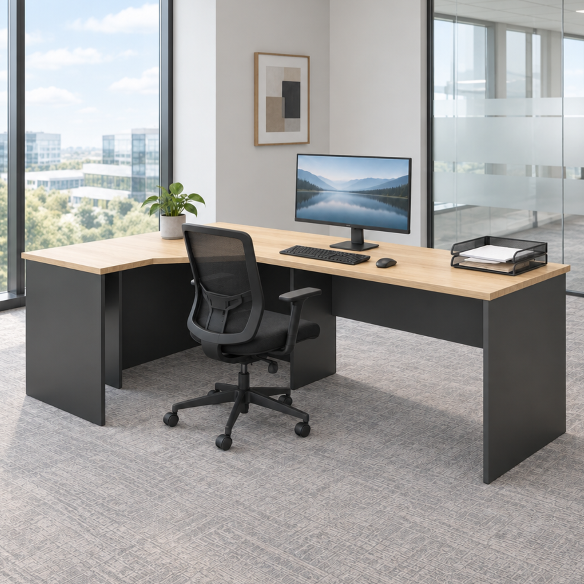 Rapid Worker Corner Desk