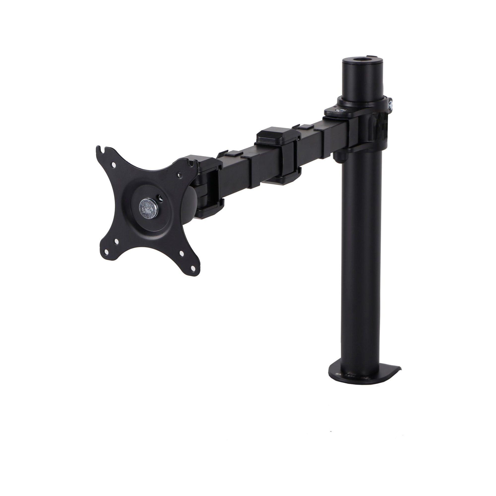 Revolve Pole Mounted Single Monitor Arm