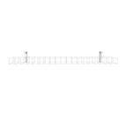 Single Tier Cable Basket