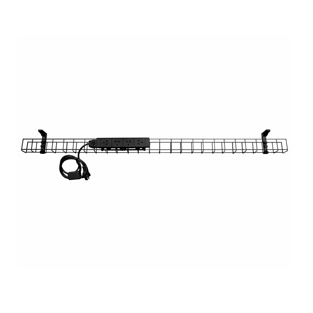 Single Tier Cable Basket Kits - 4 x GPO