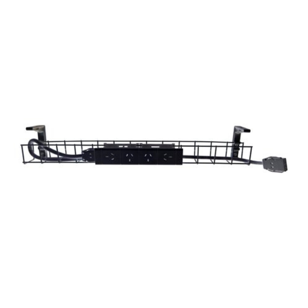 Single Tier Cable Basket Kits - 4 x GPO