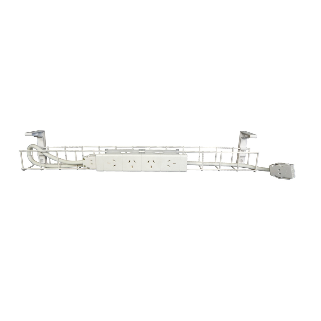 Single Tier Cable Basket Kits - 4 x GPO