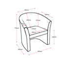Space Single Executive Tub Chair