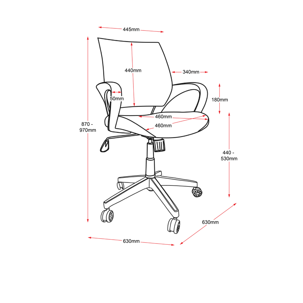 Vesta Mesh Back Chair