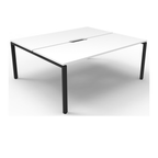 Deluxe Profile Leg 2 Person Back To Back Workstation