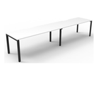 Deluxe Profile Leg 2 Person Inline Workstation