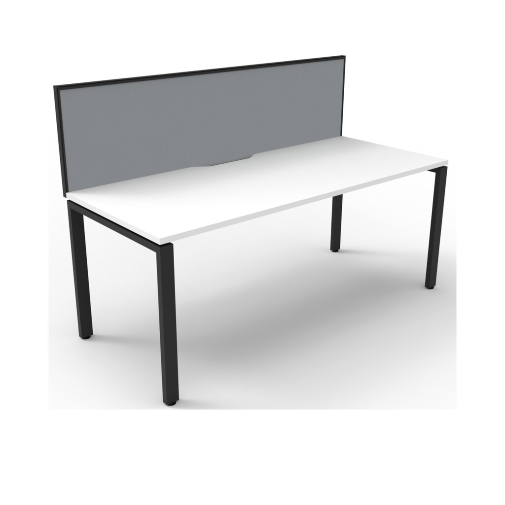 Deluxe Profile Leg Single Sided Workstation