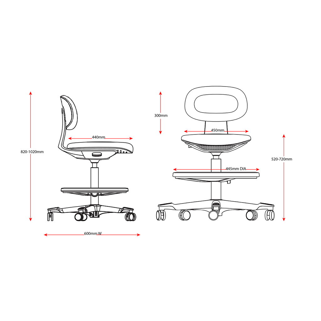 Yoyo Drafting Stool