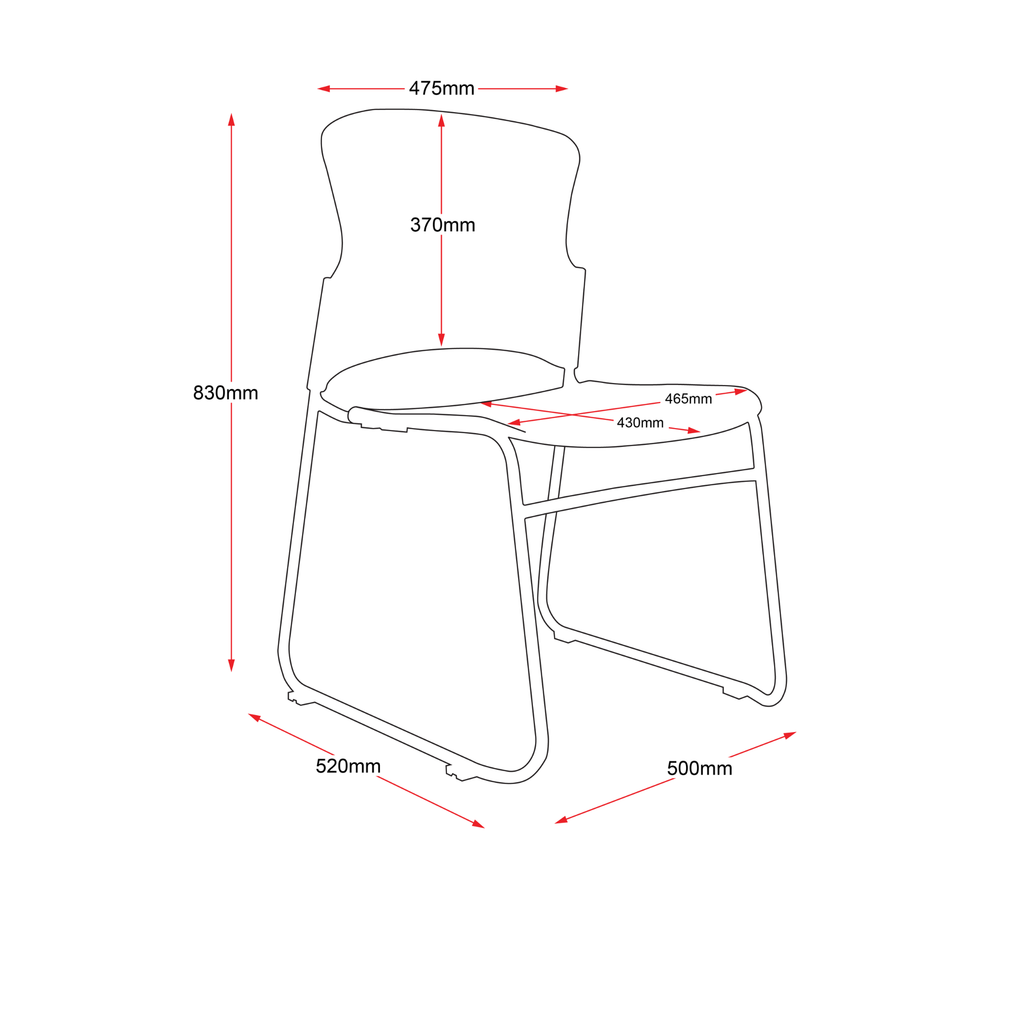 ZING Stacking Chair